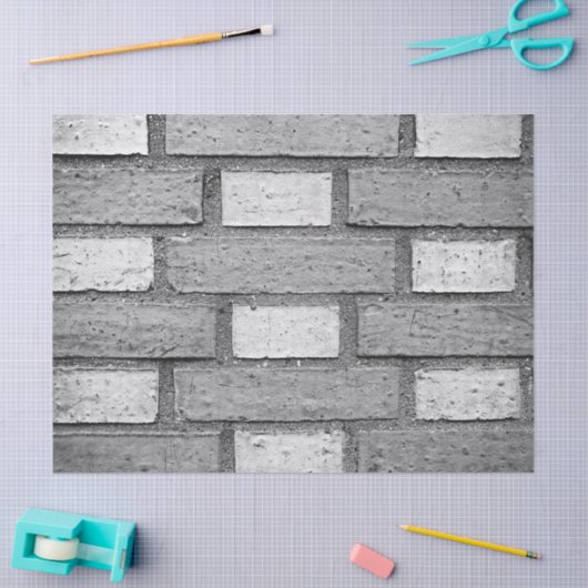 grijs steenwandpapier tissuepapier (Craft)