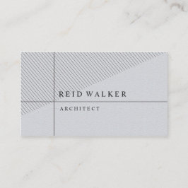 Grijs Stijlvol Visitekaartje
