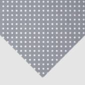 Grijs Stippenweefselpapier Tissuepapier (Detail)