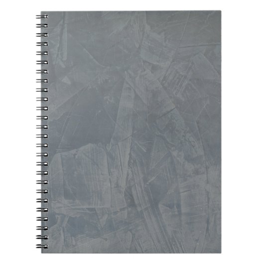 Grijs Suède Notitieboek (Voorkant)