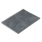 Grijs suède notitieboek (Linkerzijde)