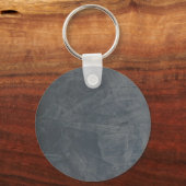 Grijs Suède Sleutelhanger (Voorkant)