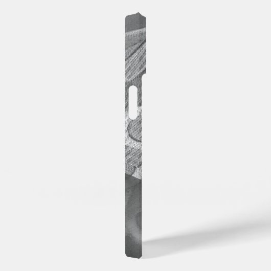 grijs symmetrisch Case-Mate iPhone case (Achterkant / Rechts)