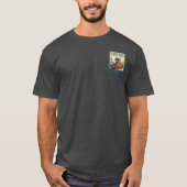 Grijs T-shirt met heather-effect (Voorkant)