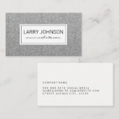 grijs Tegel patroon Visitekaartje (Voorkant / Achterkant)