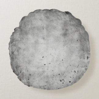 Grijs textuur met distressed-effect rond kussen