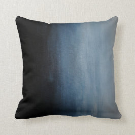 Grijs tot donkerblauw Ombre Pillow Kussen