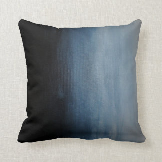 Grijs tot donkerblauw Ombre Pillow Kussen