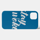 Grijs verlof Woke Case-Mate iPhone Case (Achterkant (horizontaal))