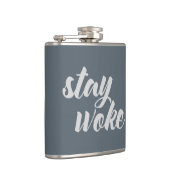 Grijs verlof Woke Heupfles (Rechts)