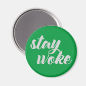 Grijs verlof Woke Magneet (Voorkant / Achterkant)