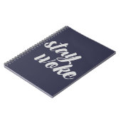 Grijs verlof Woke Notitieboek (Linkerzijde)