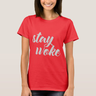 Grijs verlof Woke T-shirt