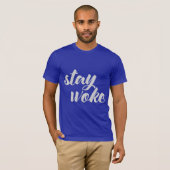 Grijs verlof Woke T-shirt (Voorkant volledig)