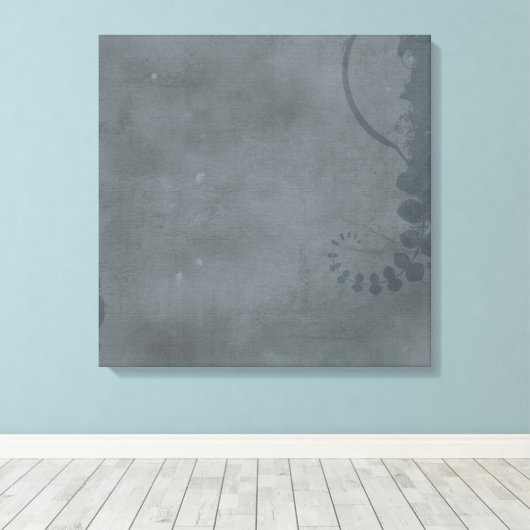 GRIJS VERWIJDERD GETEXTUREERD ACHTERGRONDSTROOM VI CANVAS AFDRUK (Insitu (Houten vloer))