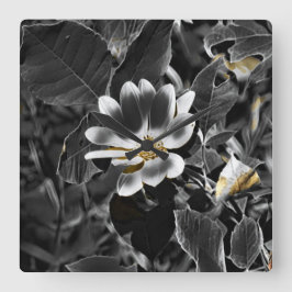 Grijs Vierkante Klok