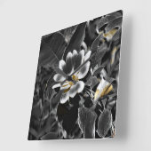 Grijs Vierkante Klok (Hoek)