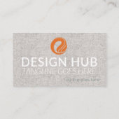 Grijs visitekaartje (Achterkant)