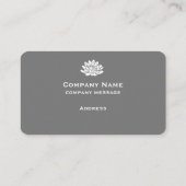  grijs Visitekaartje (Achterkant)