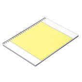 Grijs vlak eenvoudige effen kleur werpen kussen ca notitieboek (Linkerzijde)