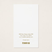 Grijs Voeg Logo Witte Rand toe die de Kaart van he (Achterkant)