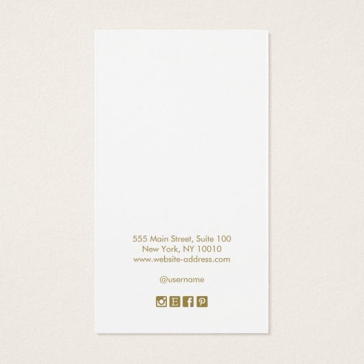 Grijs Voeg Logo Witte Rand toe die de Kaart van he (Achterkant)