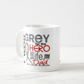 Grijs voor mijn Hero 2 Koffiemok (Voorkant links)