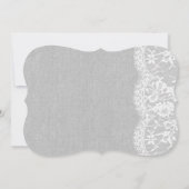 grijs Vrijgezellenfeest met lak en schoot Kaart (Achterkant)