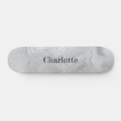 Grijs wassen persoonlijk skateboard (Horizontaal)