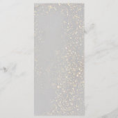 grijs waterverf spetter Menu (Achterkant)