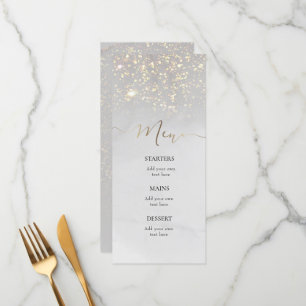 grijs waterverf spetter Menu
