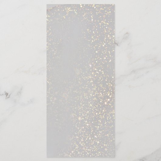 grijs waterverf welkomstmenu menu (Achterkant)