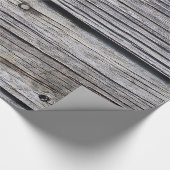 Grijs weerbordzand cadeaupapier (Hoek)