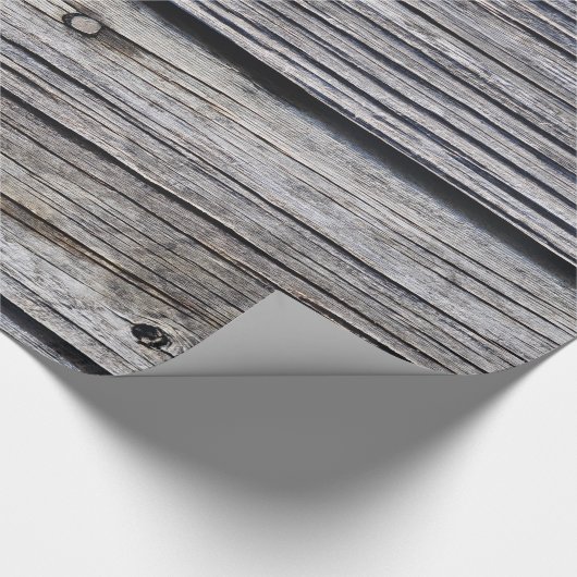 Grijs weerbordzand cadeaupapier (Hoek)