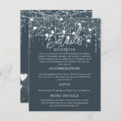 Grijs & Wit Behuizing voor Hanglampen Kaart (Voorkant / Achterkant)