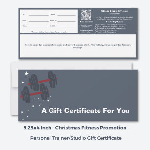 Grijs Wit Corporate Wellness Cadeaubon