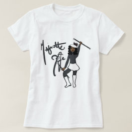 Grijs Wit Draai Meisje T-Shirt