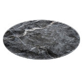 Grijs Wit Geaderd Steen Oppervlak Snijplank (Hoek)