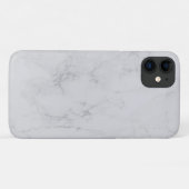 grijs wit marmer Hoesje-Mate Barely daar Apple Case-Mate iPhone Case (Achterkant (horizontaal))