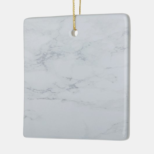 grijs wit marmer keramisch vierkant Ornament (Links)