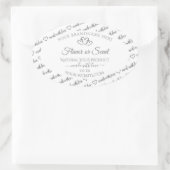 Grijs Wit Woord Cloud Product Labels Schattige Har (Tas)