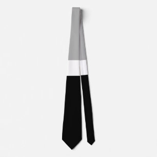 Grijs Wit Zwart Kleuren Stijl Design Stropdas