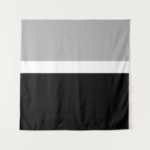 Grijs Wit Zwart Kleuren Stijl Design Wandkleed