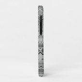 Grijs witte azteekse patronen ontwerp Case-Mate iPhone case (Achterkant/links)