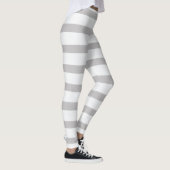 Grijs Witte Candy Strepen Leggings (Rechts)