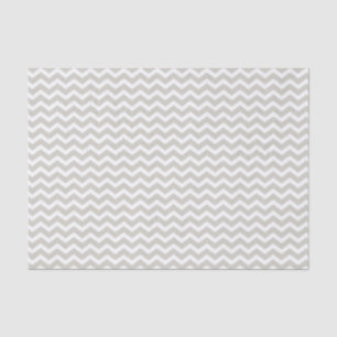 Grijs Witte Chevron Zigzag Tissuepapier