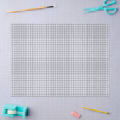 Grijs Witte Gingham Tissuepapier (Craft)