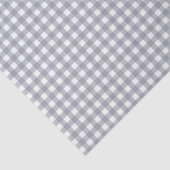 Grijs Witte Gingham Tissuepapier (Detail)