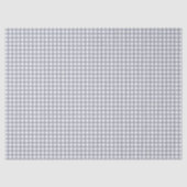 Grijs Witte Gingham Tissuepapier (Voorkant)