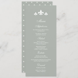 Grijs | Witte Kaarten van het Wisbalwigmenu